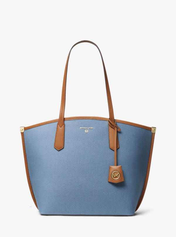 Damske Prenosná Taška Michael Kors Jane Large Cotton Canvas Viacfarebný - Kabelky Michael Kors Sleva | WEUCO-5967